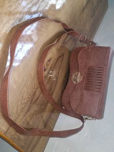 Leather Statement Bag