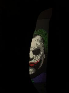 joker painting that reflects my dark side
