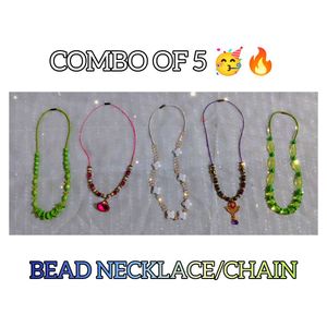 Beaded Necklace Set of 5