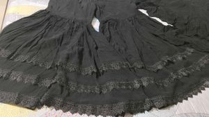 Fancy Black Sharara