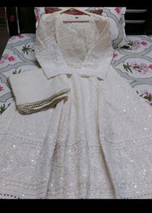 Fully Embroidery GOWN AND DUPATTA