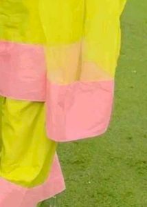 Chartreuse &amp; Pink Salwar Kameez