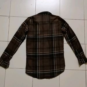 Mens Check Casual Shirt