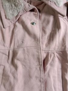 Peach Colour Warm Coat