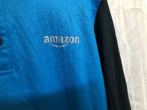 Amazon Blue Long Sleeve T Shirt