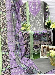Pakistani Cotton Unstitched Dress Material