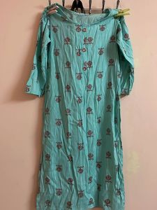 Floral Print Kurta