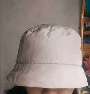 Beige Bucket Hat
