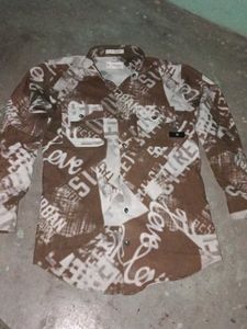 Stylish Patterned Men's Shirt