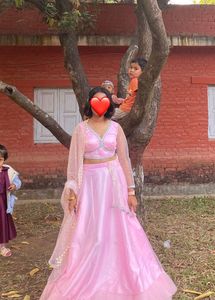 Pink Lehenga Choli Set