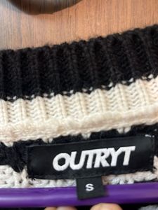 Striped Knit Sweater