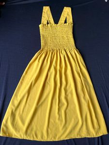 Mustered Dress - S To L