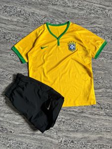 Vintage Brazil Football Jersey
