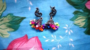 Oxidized Earrings
