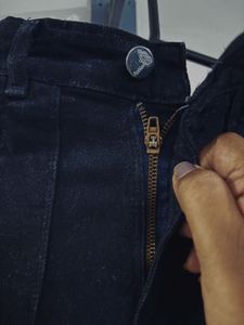 Black Cargo Jeans