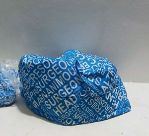 Scrub Cap - Blue Set Of 2
