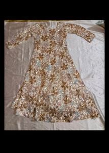 🌹Eid-special Sequence Work Velvet Dress Set