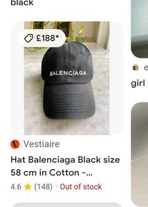 Balenciaga Cap