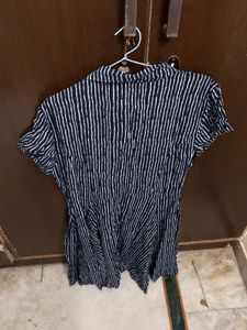 Striped Shirt Dress