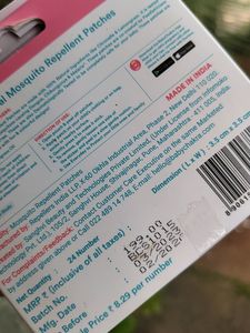 New Mosquito Repellent Patches