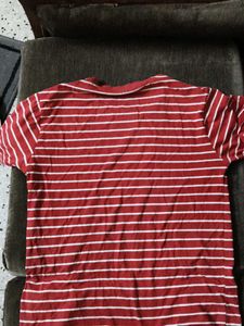 Striped Red &amp; White T-Shirt