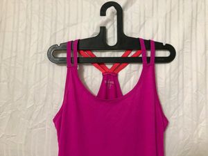 Spalding. Pink Tank Top