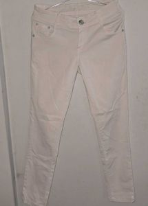 White Kandi Jeans - Size 28