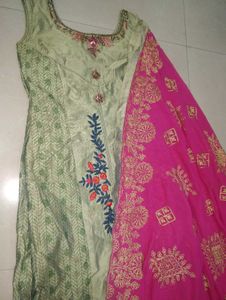 Kurti Duppata Set For Festive Wear