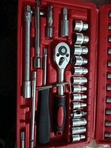 46 Piece Tool Set For Home &amp; Auto
