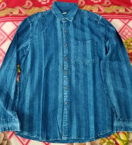 Studio I Striped Denim Shirt