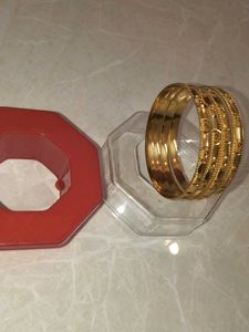 Set of 4 Gold Bangles