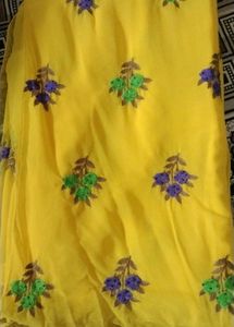 Yellow Saree