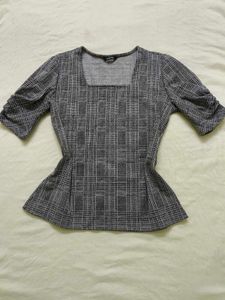 Westside Plaid Patterned Top