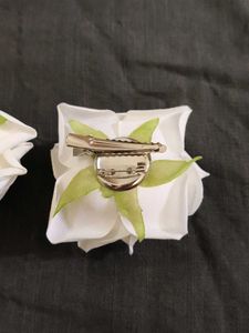 Floral Hair Clips and Saree Pin Set-3