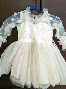 Party Wear Frock For 3-4 Years Old