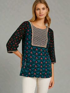 Ethnic Printed Kurta