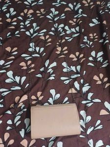Peach Colored Sling Bag