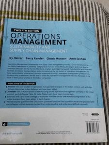 Operations Management Book