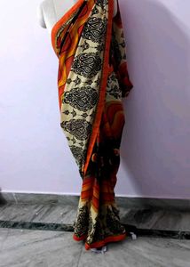 Elegant Printed Saree