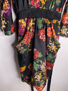 H&amp;m Kemono Floral Dress