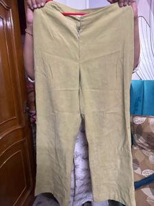 Zara Yellow Flare Pants