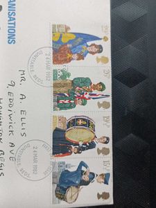 Youth Organisations First Day Cover With 4 Stamps