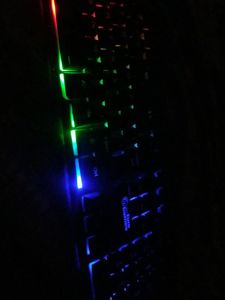 Semi Mechanical RGB Keyboard