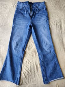Flared High Rise Jeans