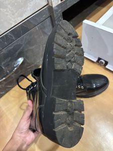 Black Combat Shoes For Women