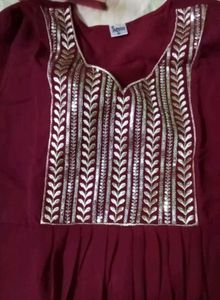 Anarkali Dupatta Set