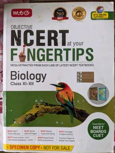 MTG NCERT FINGERTIPS BIOLOGY New