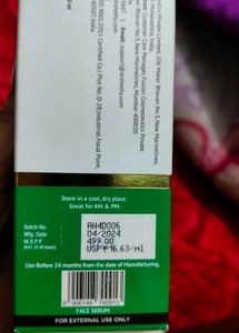 Dr Sheth&#39;s Kesar &amp; Kojic Acid Serum