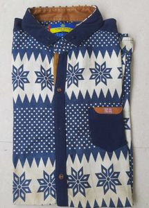 Orchid Slim Fit Patterned Shirt