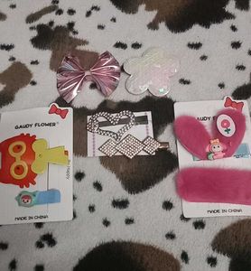 Cute Hair Clip Set